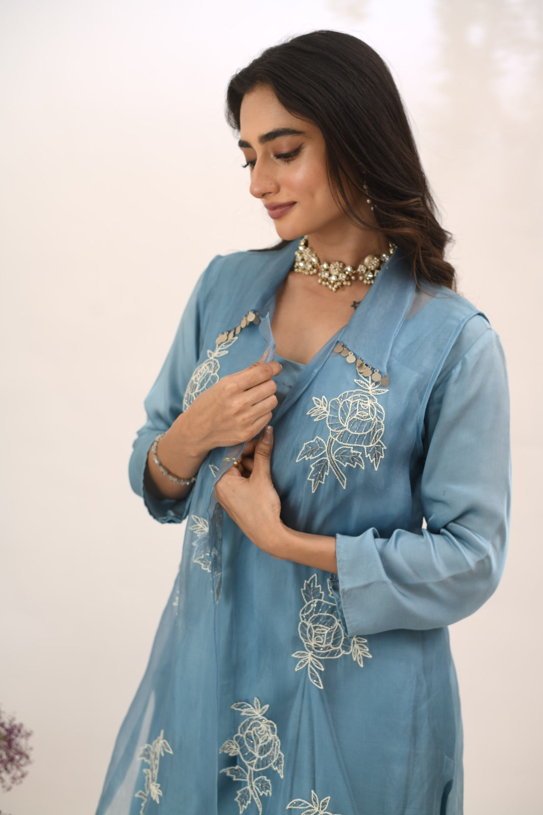 Blue Florals
